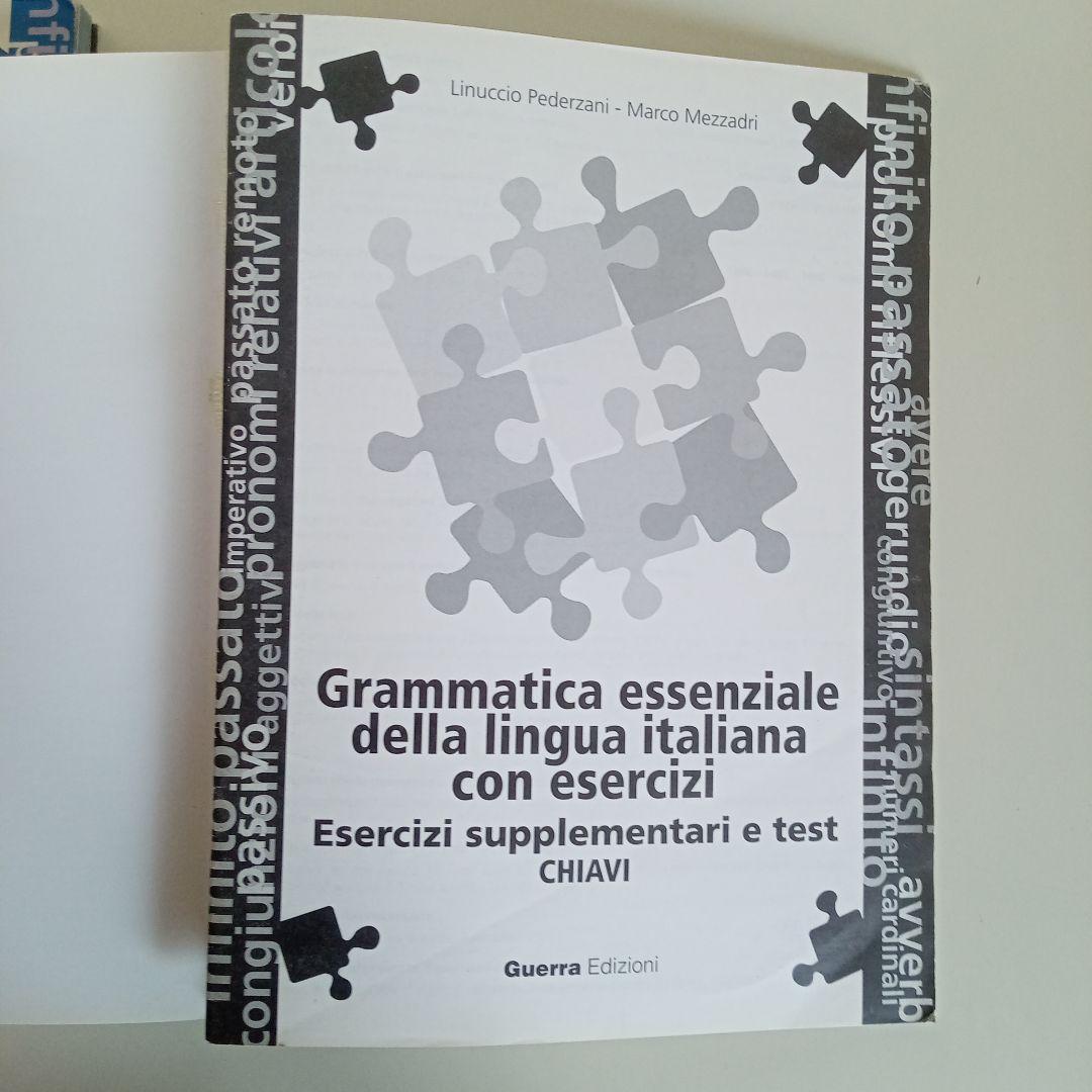 語学・辞書・学習参考書 Grammatica essenziale della lingua itali