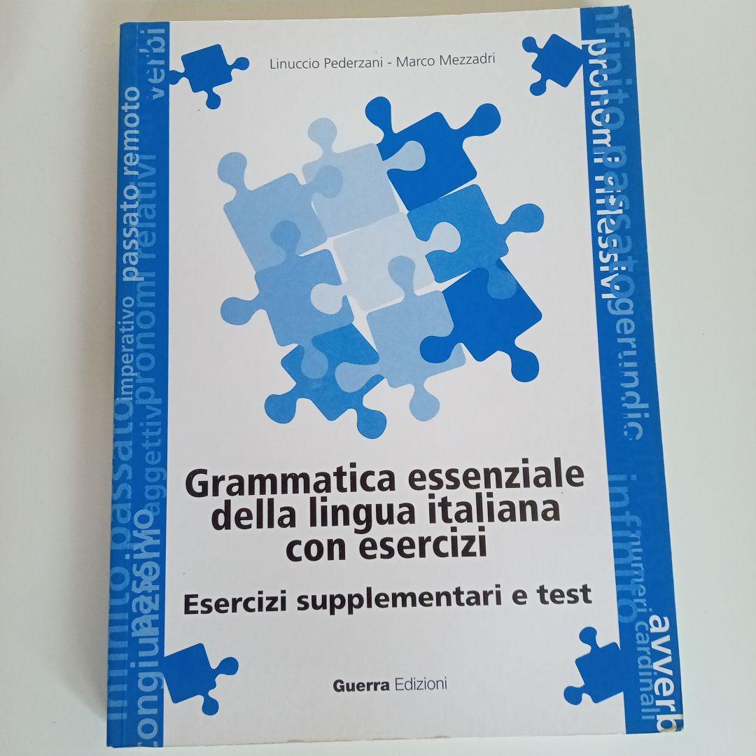 語学・辞書・学習参考書 Grammatica essenziale della lingua itali