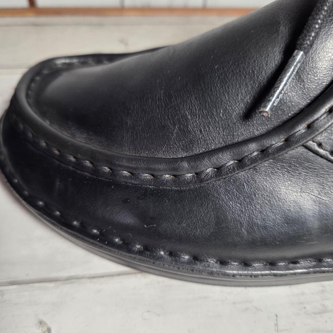 【良品】ビルケンシュトック パサデナ 43 チロリアン レザーシューズ ブラック