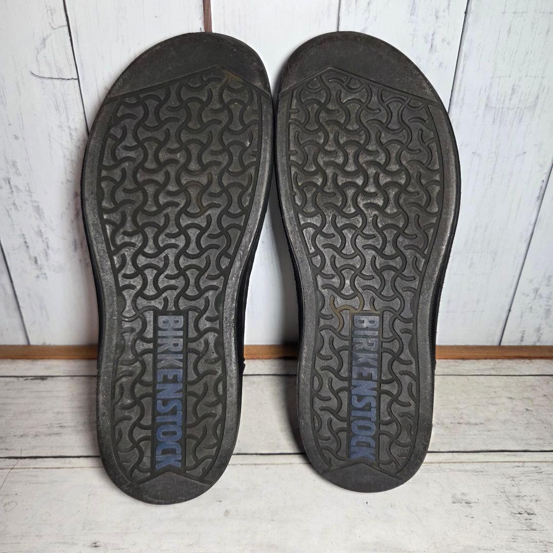 【良品】ビルケンシュトック パサデナ 43 チロリアン レザーシューズ ブラック