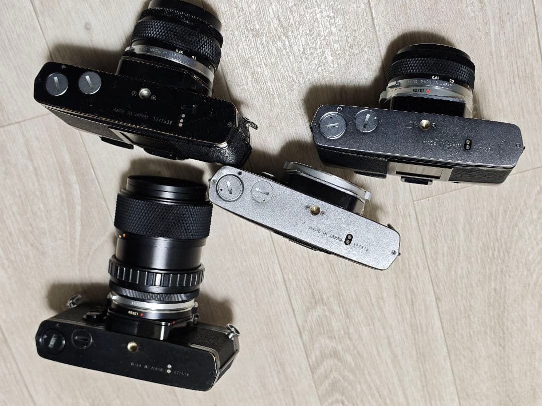 オリンパス OM-2 シリーズ 4台 + レンズ3本セット