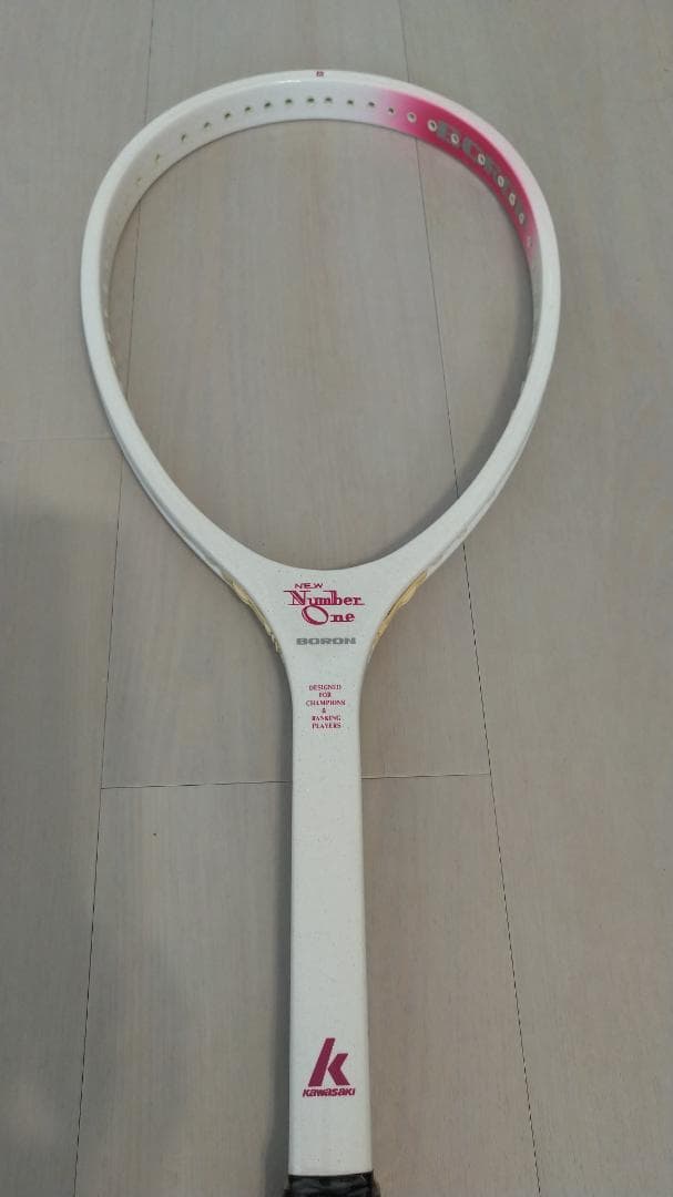 【希少品：木製テニスラケット】NEW Number One BORON8500