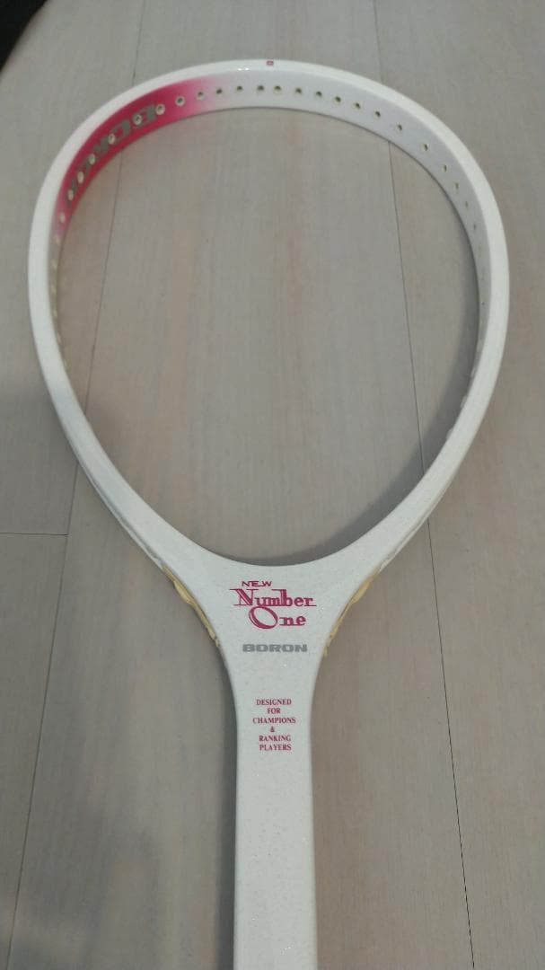 【希少品：木製テニスラケット】NEW Number One BORON8500