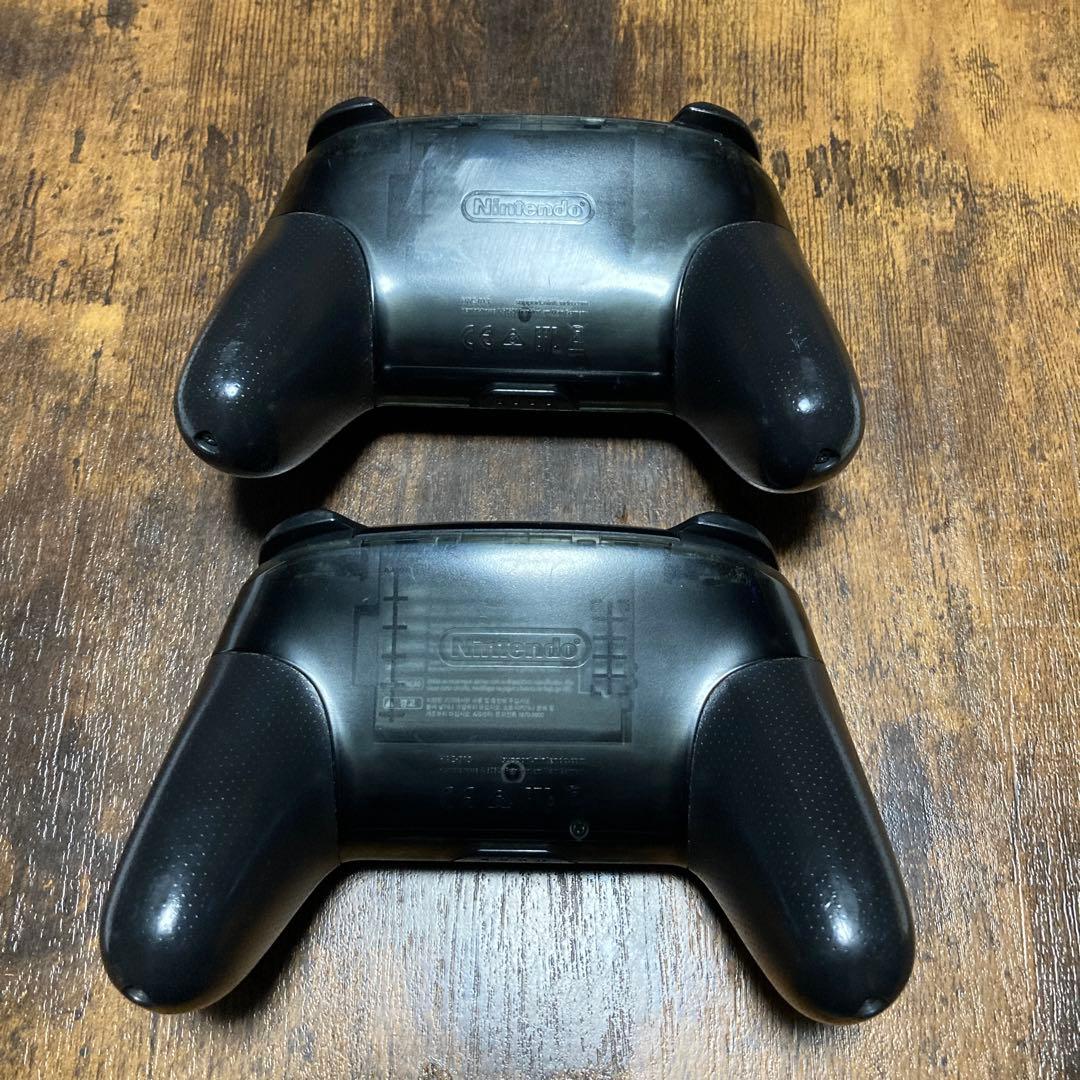 Nintendo Switch プロコン2点セット　ジャンク品