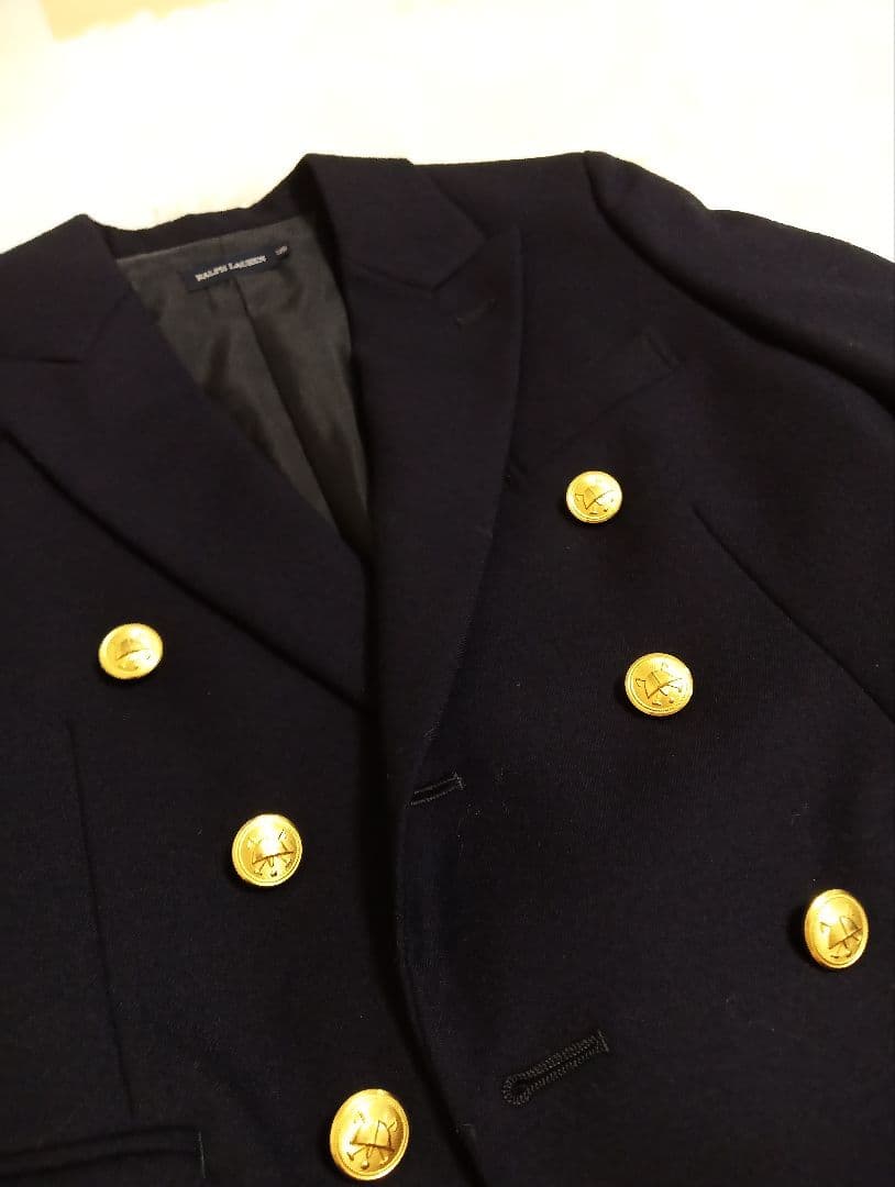 RalphLauren　120 金ボタン　ネイビー　　ジャケット　パンツ