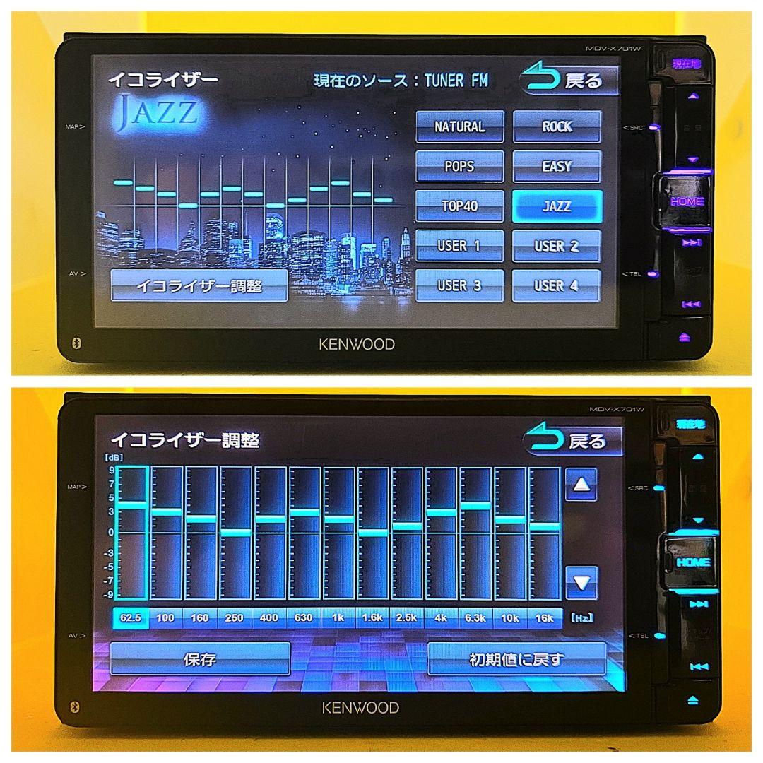 ケンウッド MDV-X701W 新品バックカメラ付き 豪華フルセット