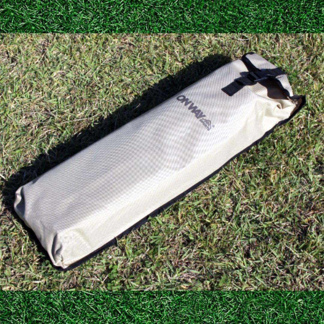 Simplemeフォールディング コットン アームウッド ローチェア 黒