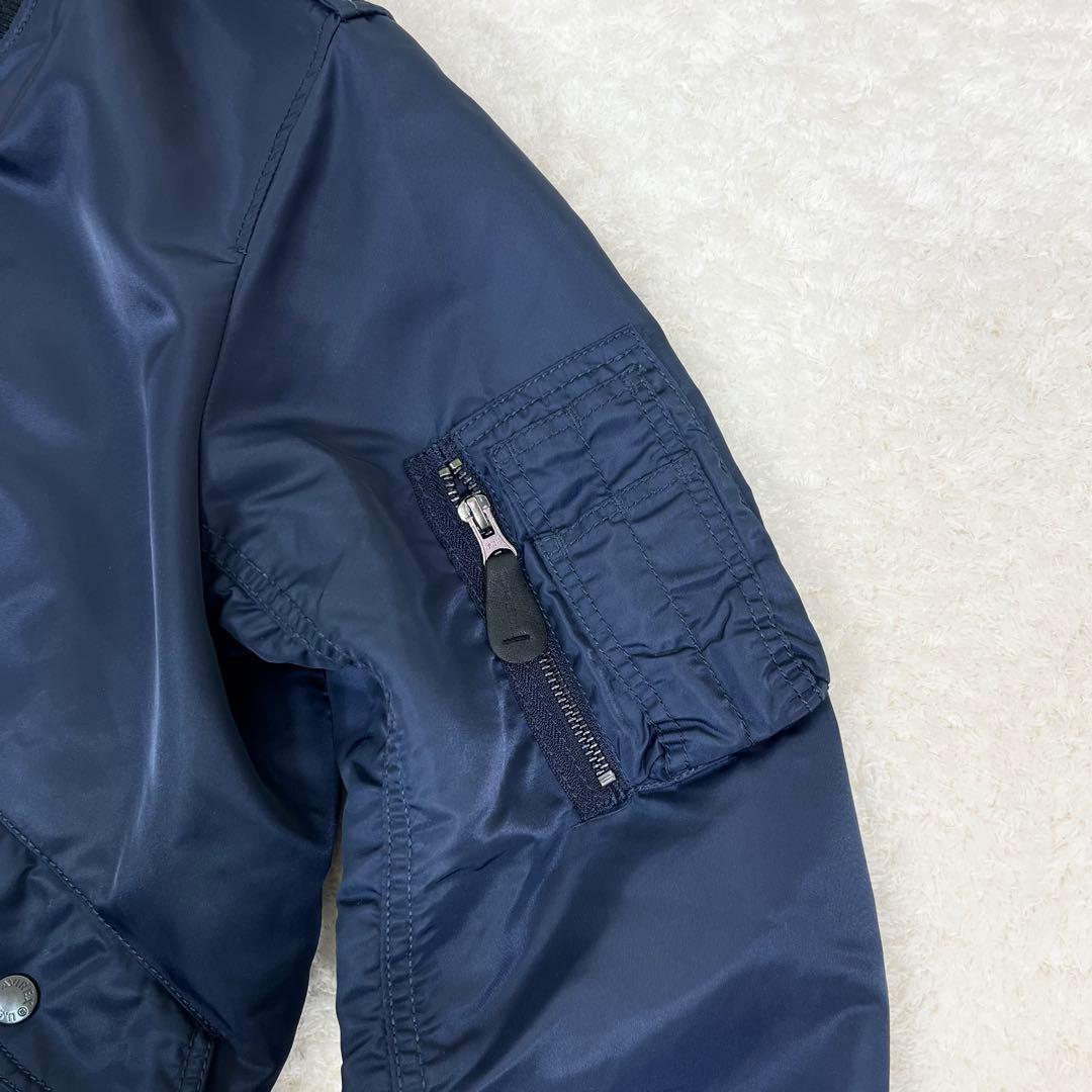 【美品】AVIREX L-2A フライトジャケット M ネイビー