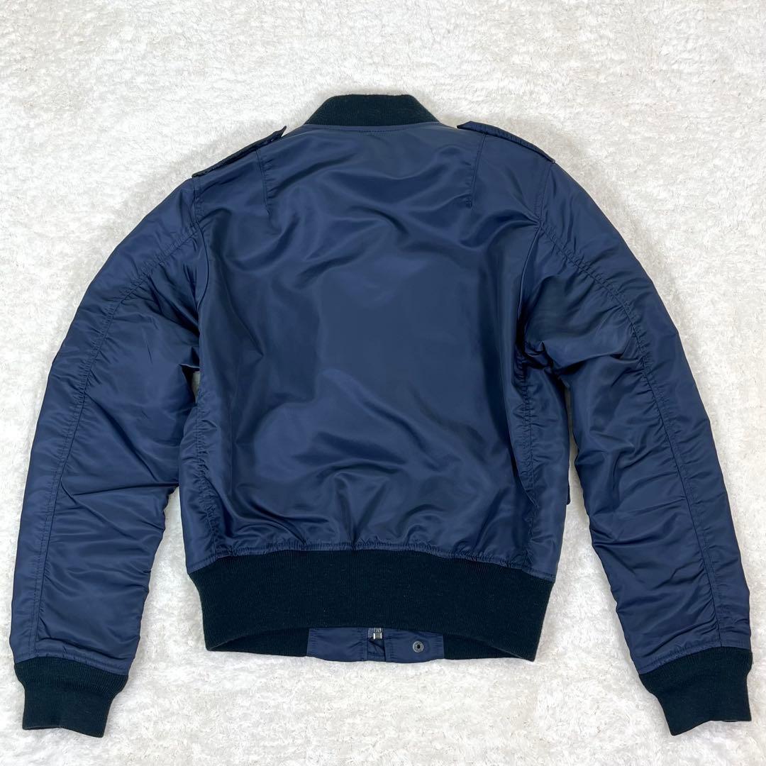 【美品】AVIREX L-2A フライトジャケット M ネイビー