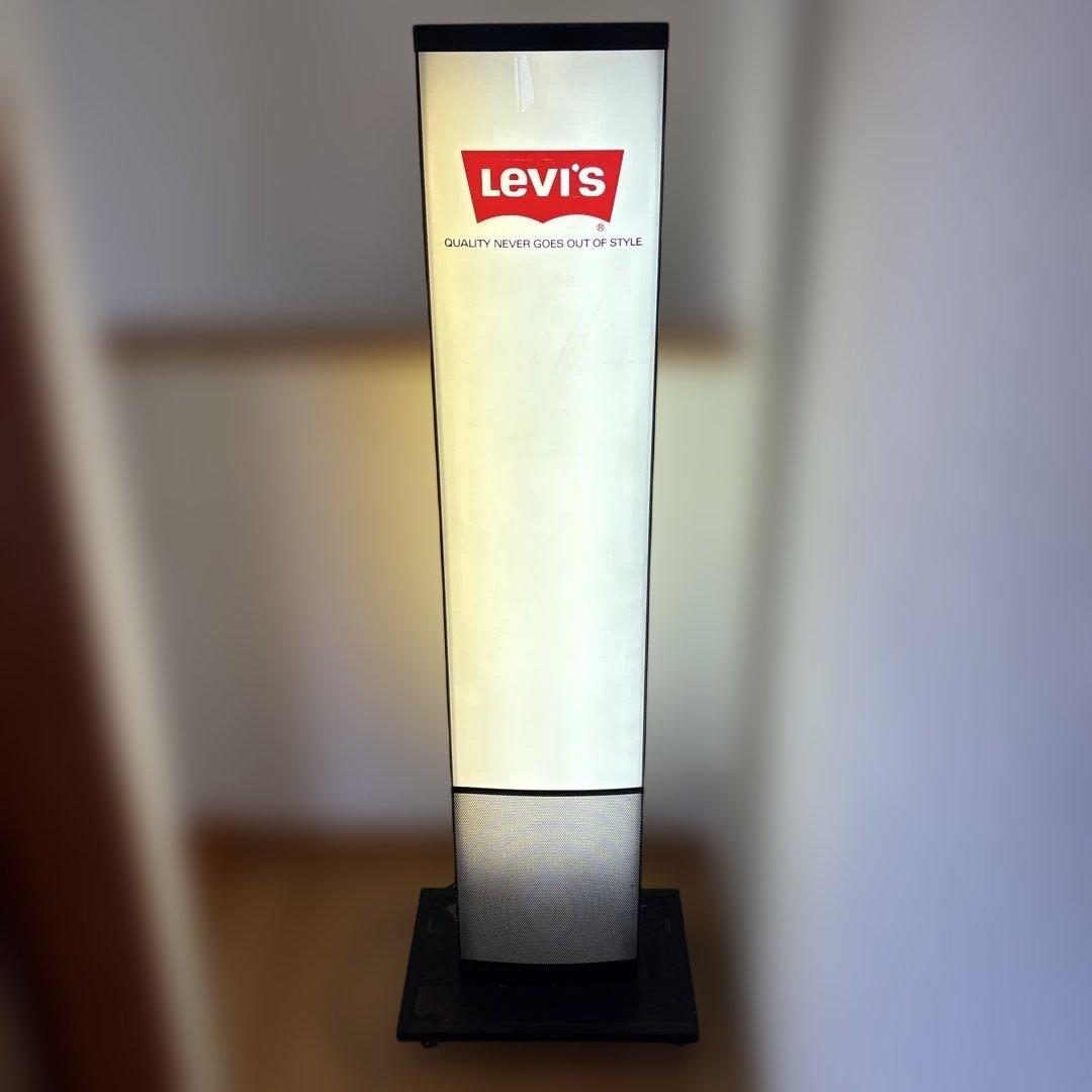 と*も様 ビンテージ　リーバイス　ネオンサイン　照明　電装看板