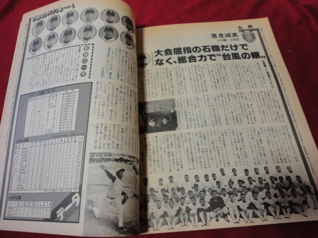 報知高校野球　1978年創刊春季号（春のセンバツ大会選手名鑑号）