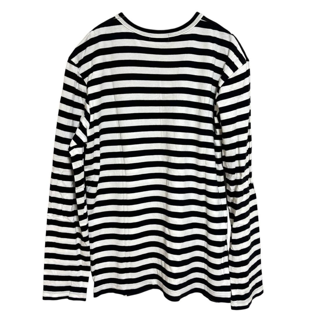 COMME des GARCONS 長袖Tシャツ　ボーダー　ドット　美品