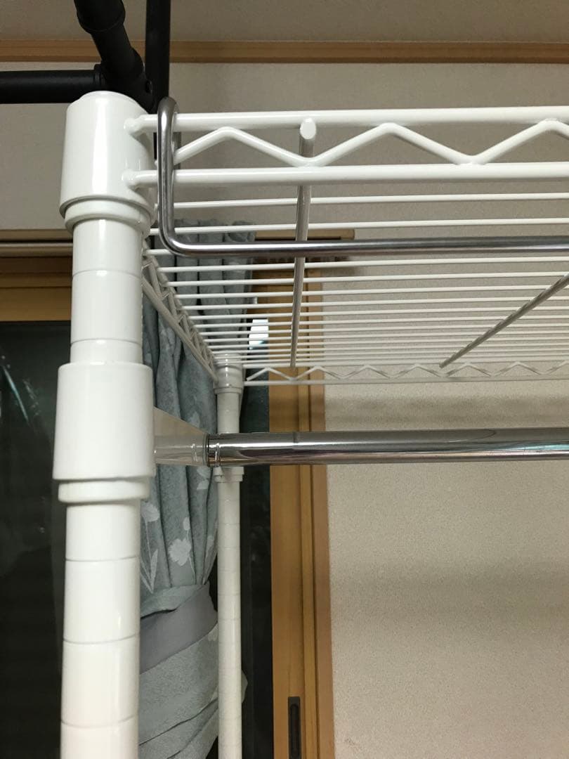 専用‼️スチールラック　頑丈　ハンガーラック　川口工器　90cm スチール