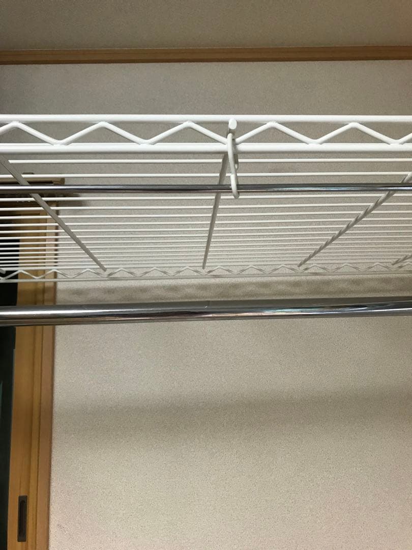 専用‼️スチールラック　頑丈　ハンガーラック　川口工器　90cm スチール