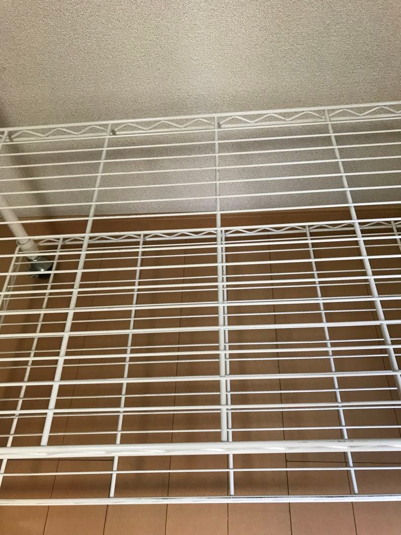 専用‼️スチールラック　頑丈　ハンガーラック　川口工器　90cm スチール