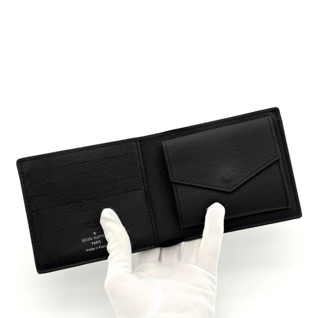 ルイヴィトン 折財布 モノグラム エクリプス ポルトフォイユ マルコ 2616