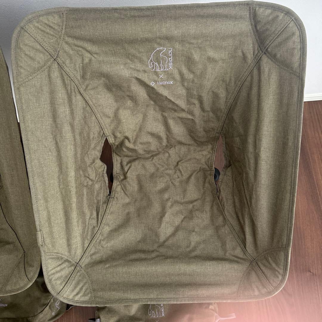 ノルディスク　ヘリノックス　チェア　2脚