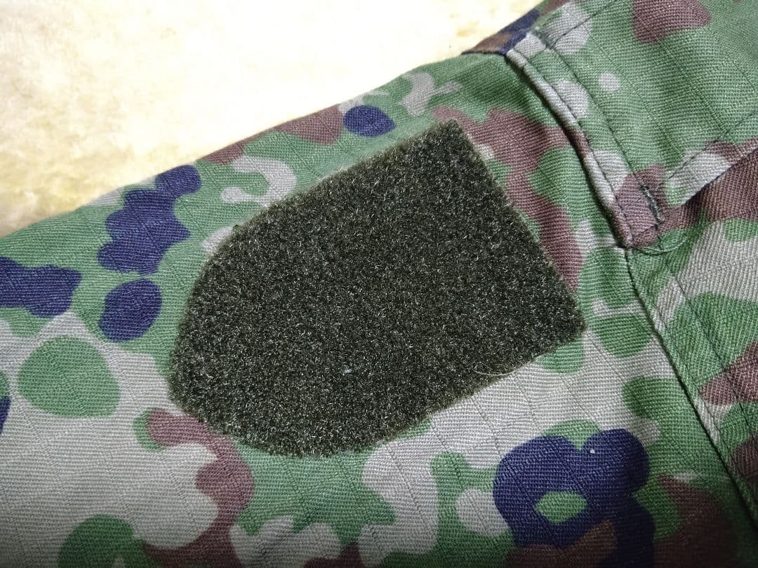 【PX品】陸上自衛隊　迷彩服　V/Cリップストップ生地　サイズ5A