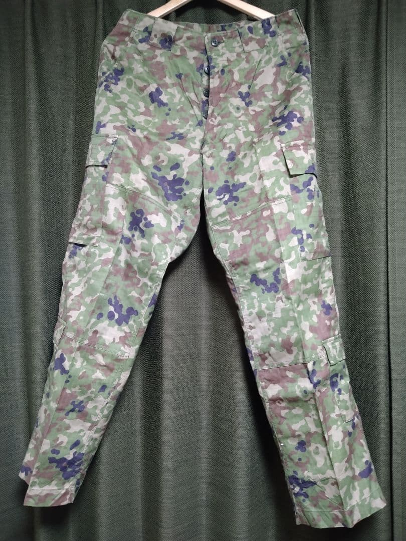 【PX品】陸上自衛隊　迷彩服　V/Cリップストップ生地　サイズ5A