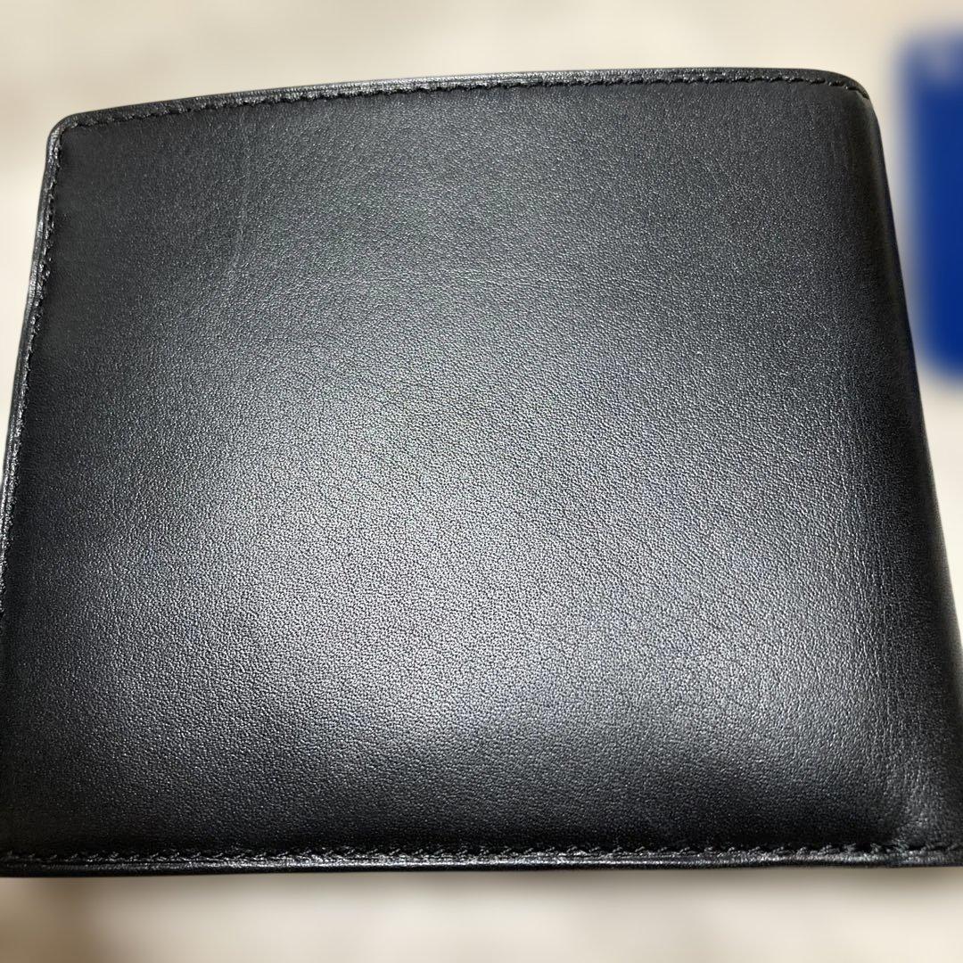 新品Polo Ralph Lauren 二つ折り財布 ブラックポロラルフローレン