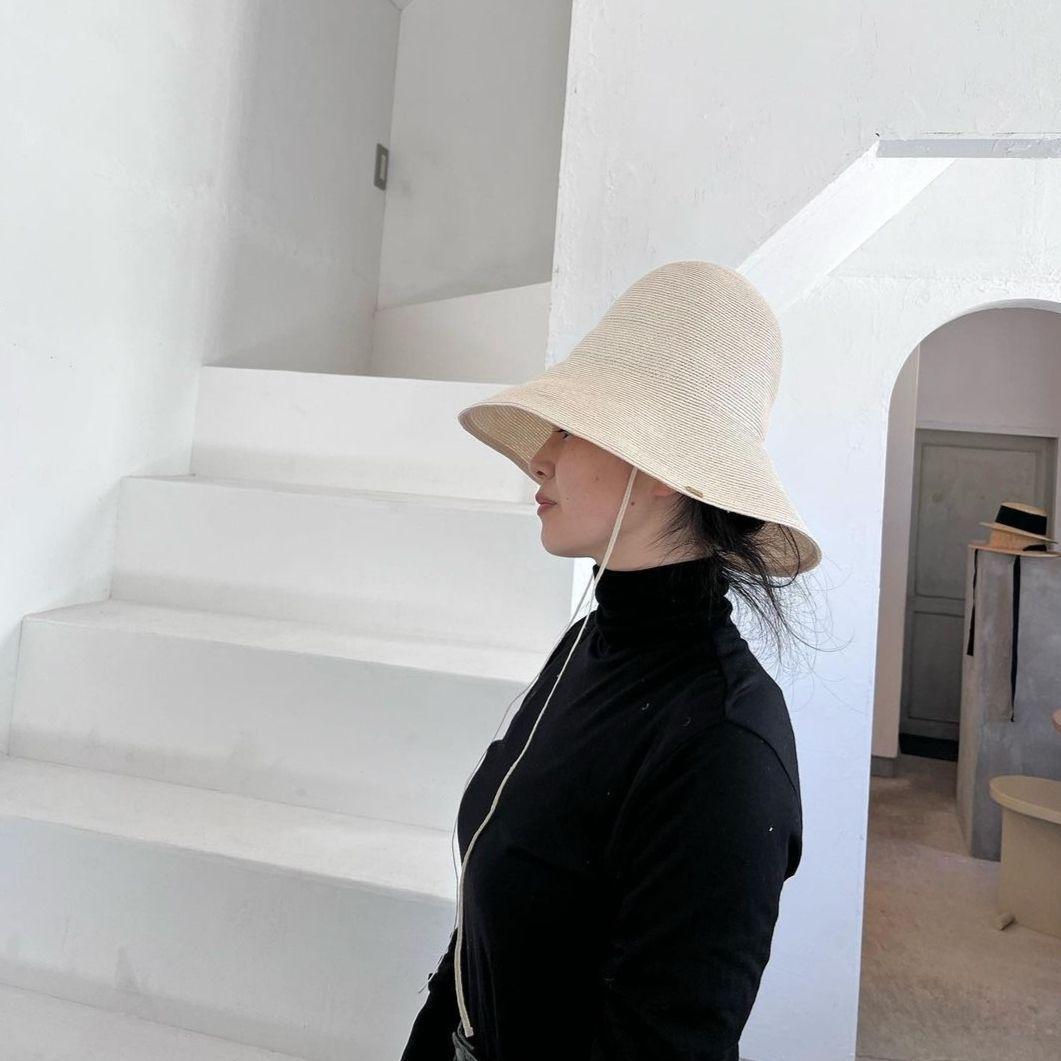 wica grocery abaca hat 麦わら　ストロー　ハット
