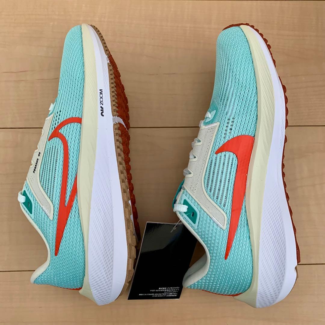 【NIKE】ナイキ エアズーム ペガサス 40 アイスミント／23.5cm