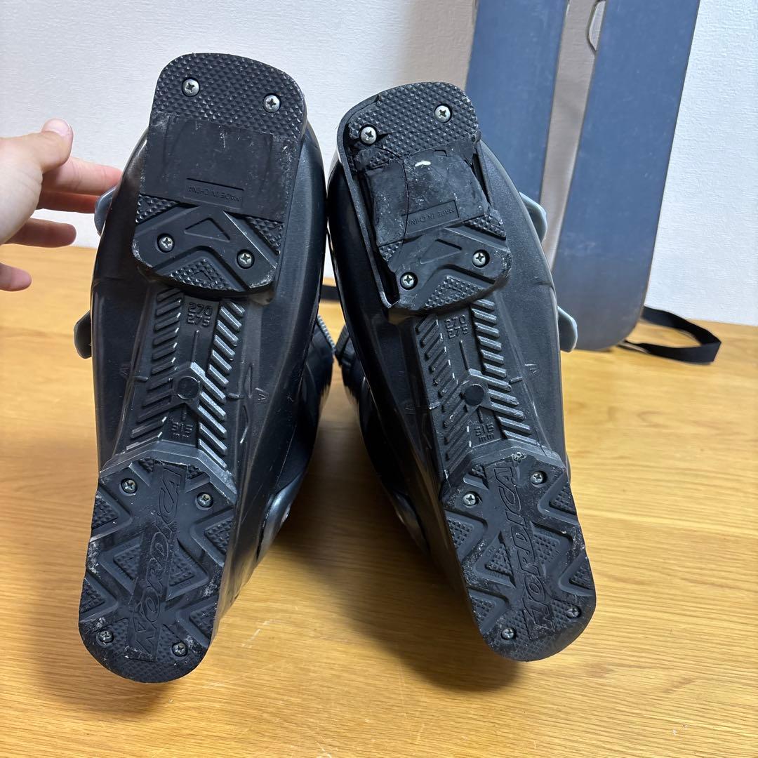 メンズ　ショートスキーセット　NORDICA 27-27.5cm ブーツ付