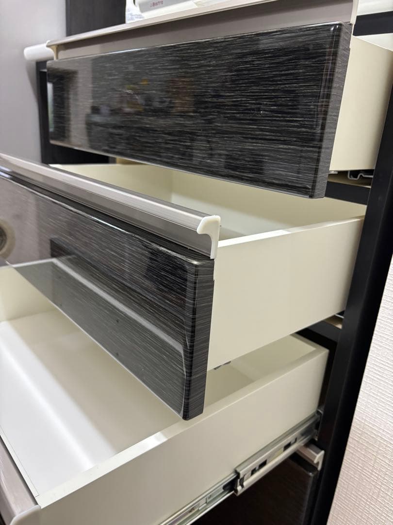 【こたつぶとん】ニトリキッチンボード(Nポスティア100KB BK）