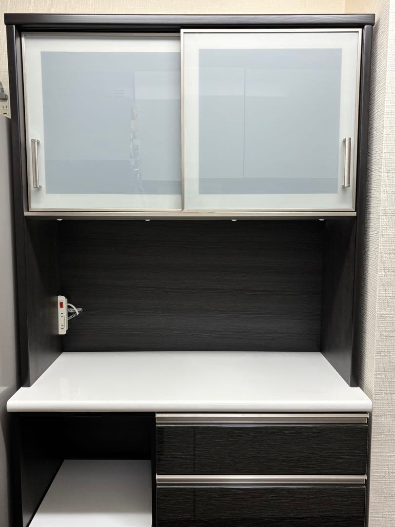 【こたつぶとん】ニトリキッチンボード(Nポスティア100KB BK）