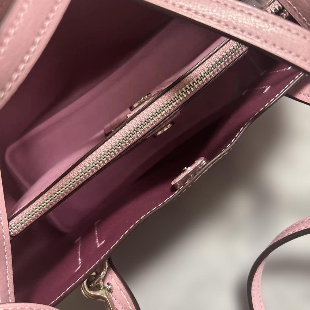 COACH ピンク トートバッグ