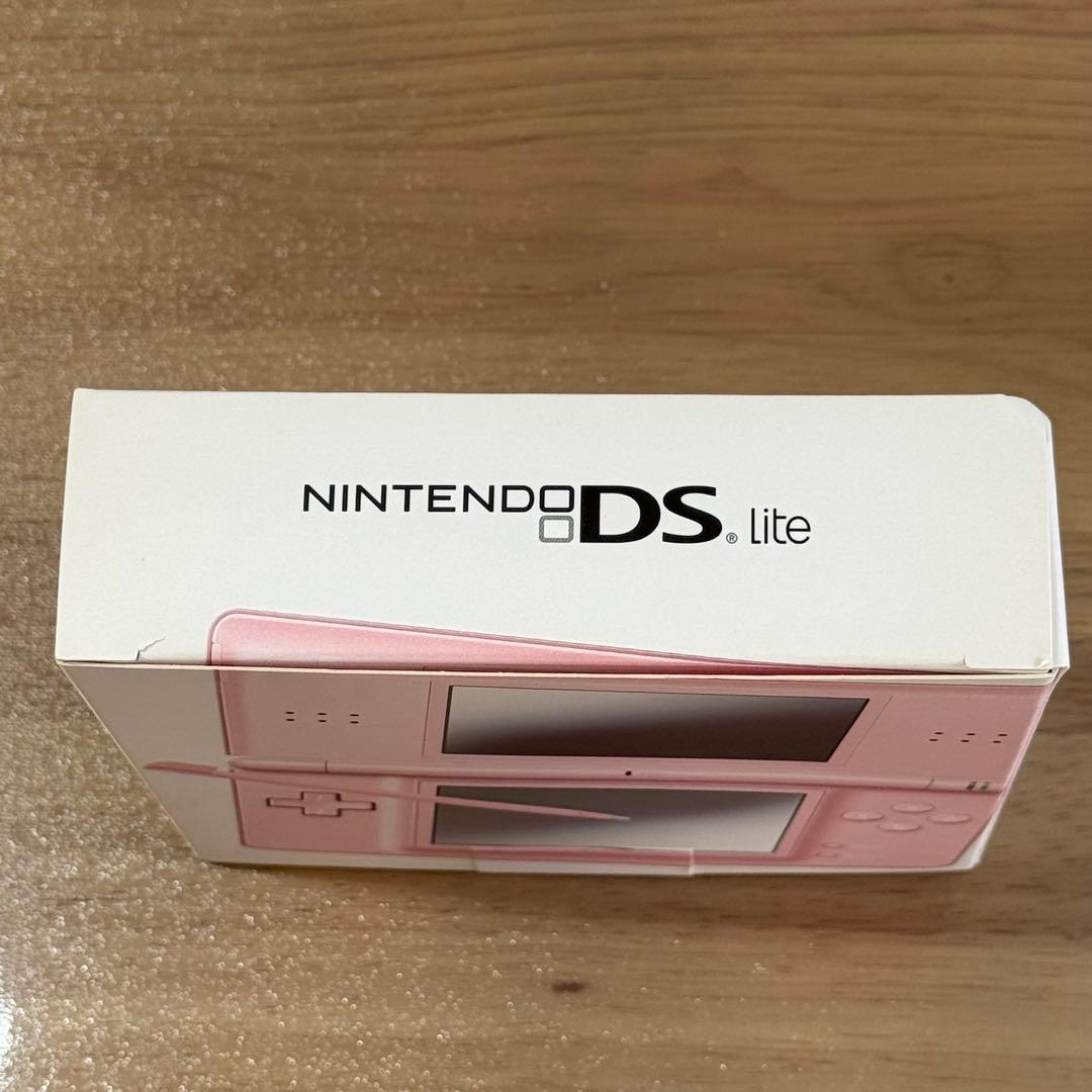 7-128【新品未開封】ニンテンドーDS LITE ノーブルピンク 箱付き