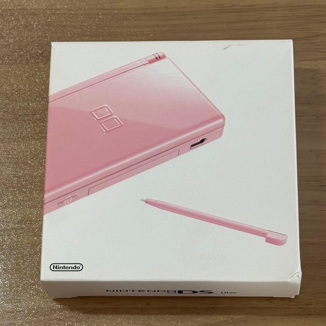 7-128【新品未開封】ニンテンドーDS LITE ノーブルピンク 箱付き