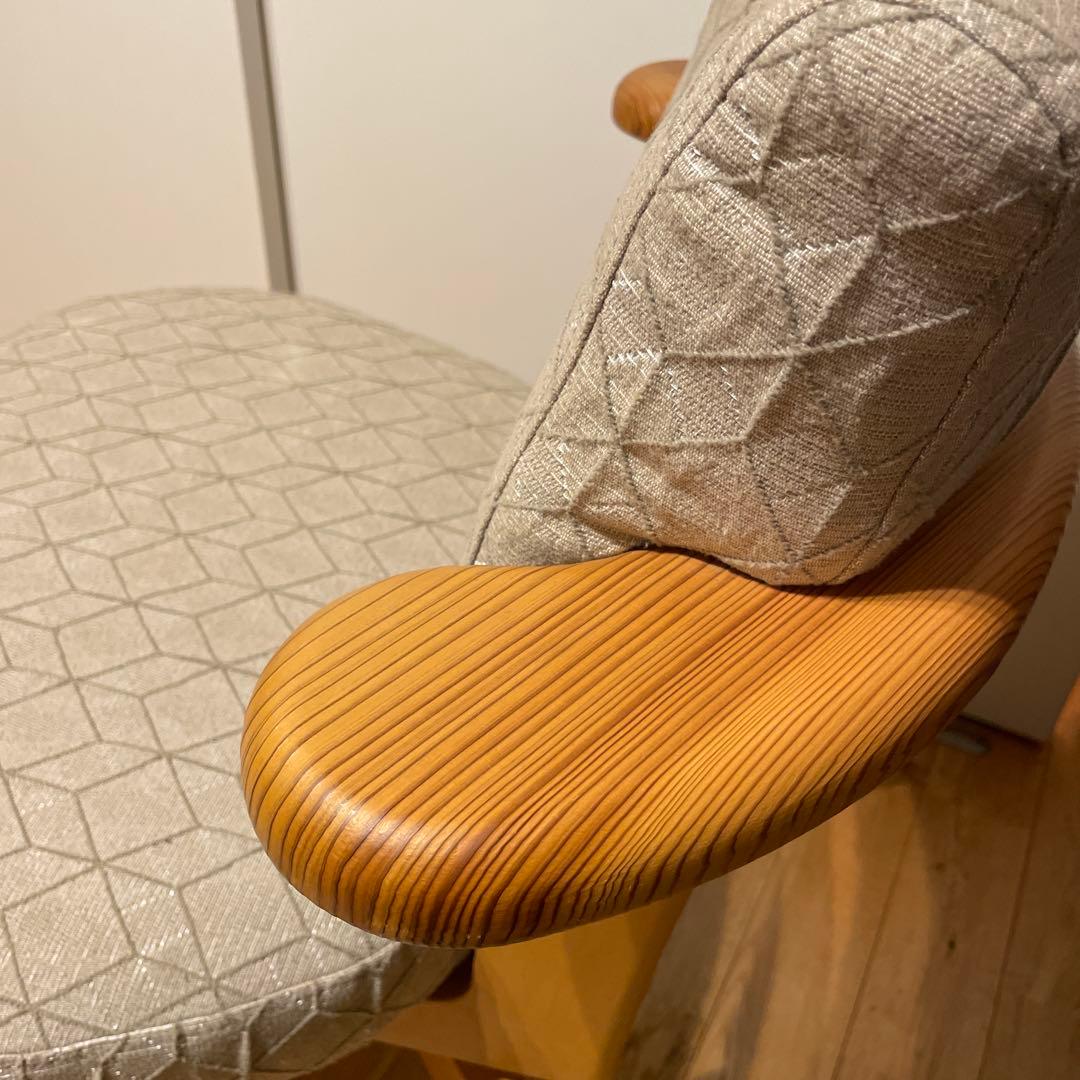 アサヒ風早 幾何学模様のダイニングチェア