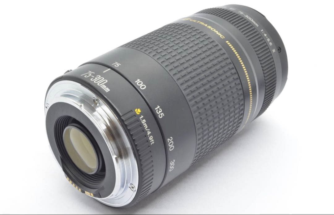 人気の望遠レンズ☆デジタル一眼レフカメラ☆Canon EF75-300㎜☆
