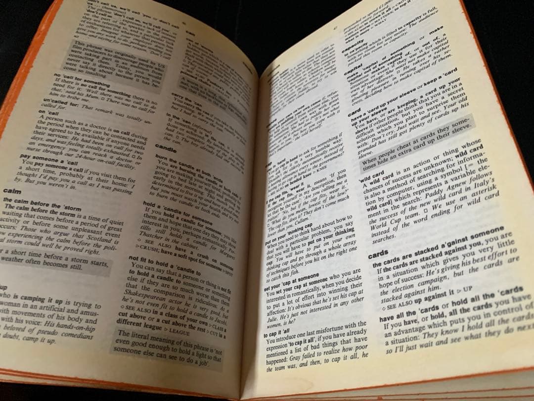 Chambers Dictionary of Idioms 慣用句　成句　英語