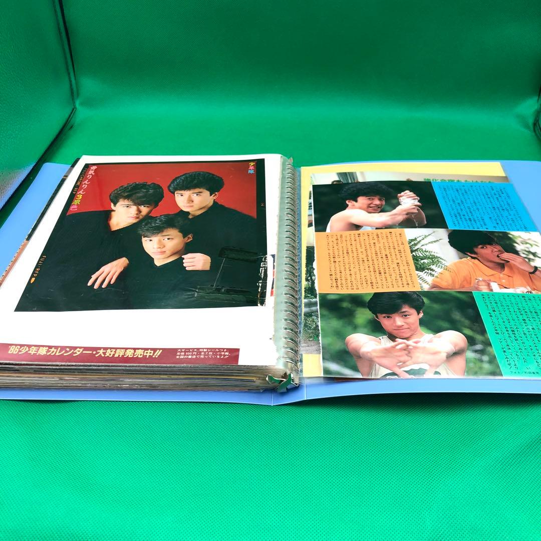 GR770 少年隊 A4雑誌切り抜き ポスター 錦織一清 植草克秀 東山紀之