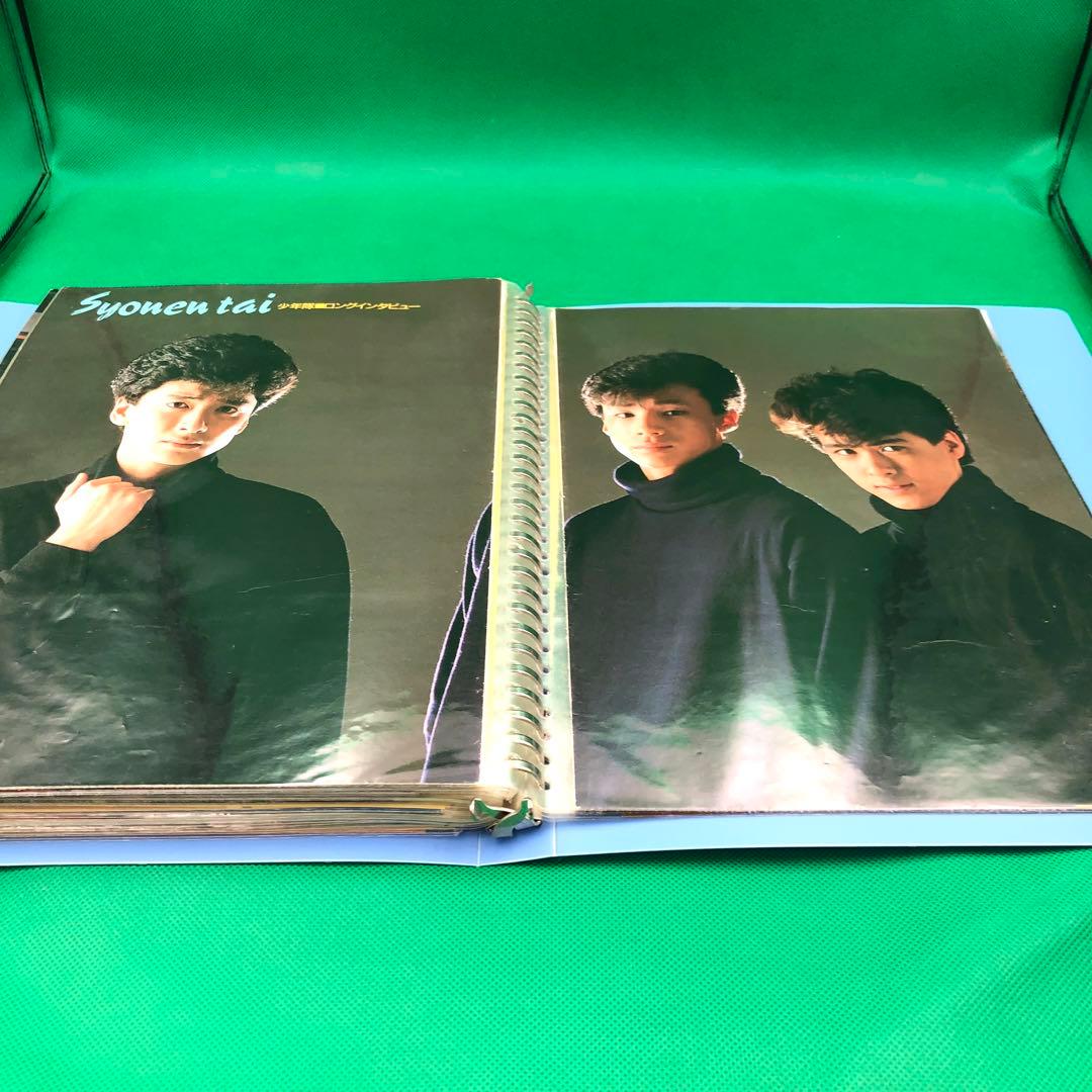 GR770 少年隊 A4雑誌切り抜き ポスター 錦織一清 植草克秀 東山紀之