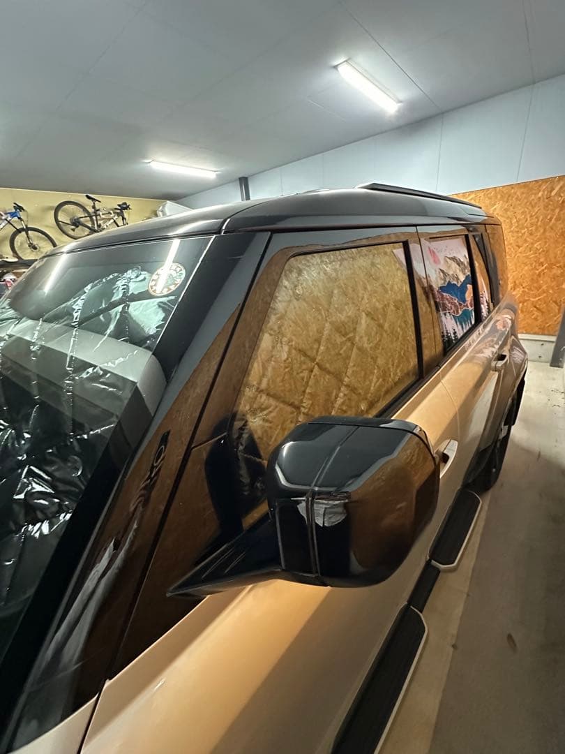 ランドローバー ディフェンダー110 サンシェード　フロント&リアセット