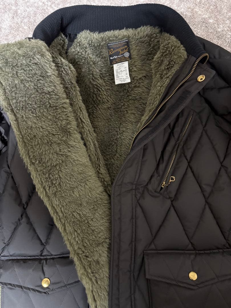 (室内試着のみ)ウエストライド レーシングダウンジャケットXXL