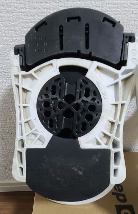 Burtoメンズ ステップオンバインディング Sサイズ ホワイト/ブラック