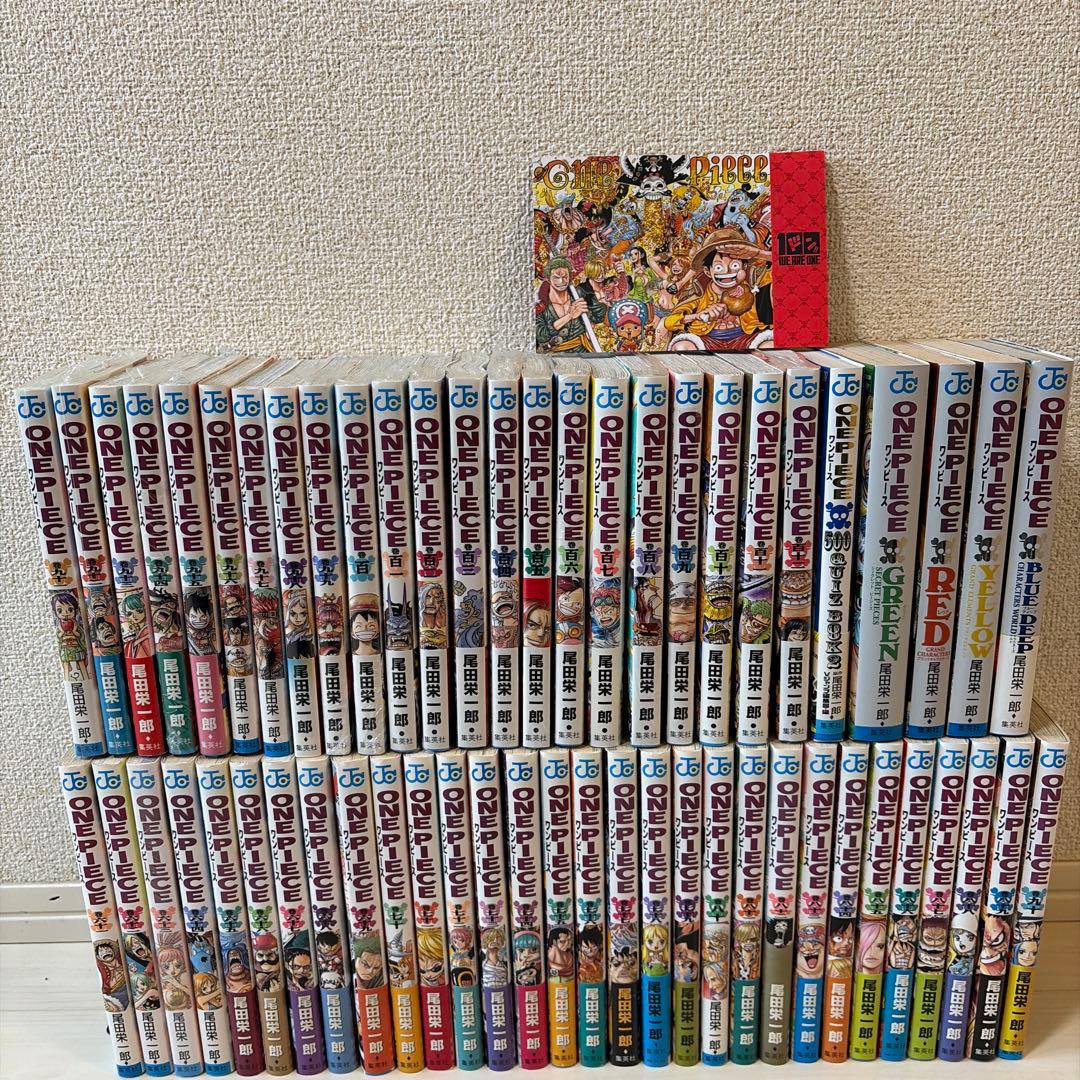ONE PIECE 全巻セット　（1〜112巻）　関連本付　特典封入もあり