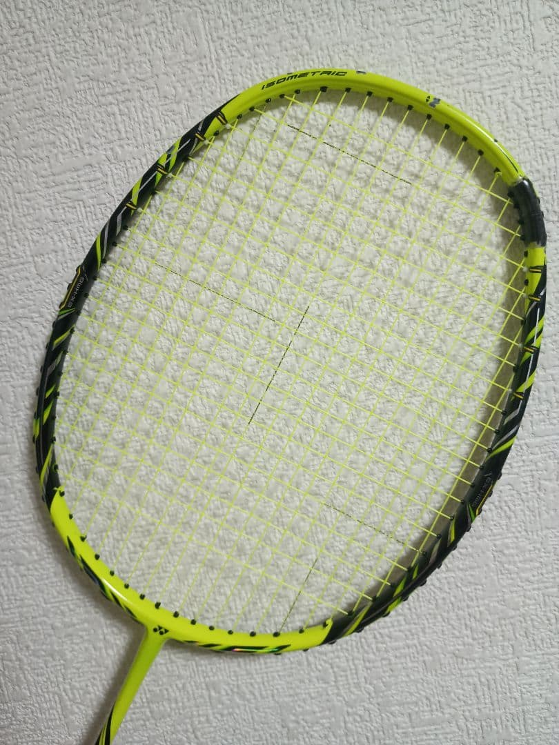 YONEX NANORAY Z-SPEED 3UG5 ガット張り立て