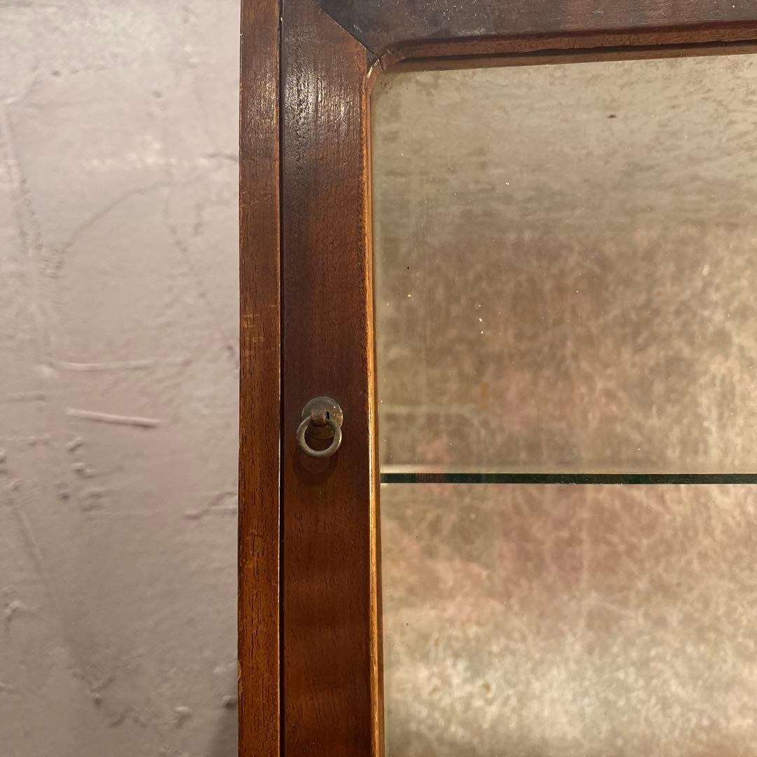 昭和レトロ ショーケース 飾り棚 小引き出し 和家具 インテリア 什器