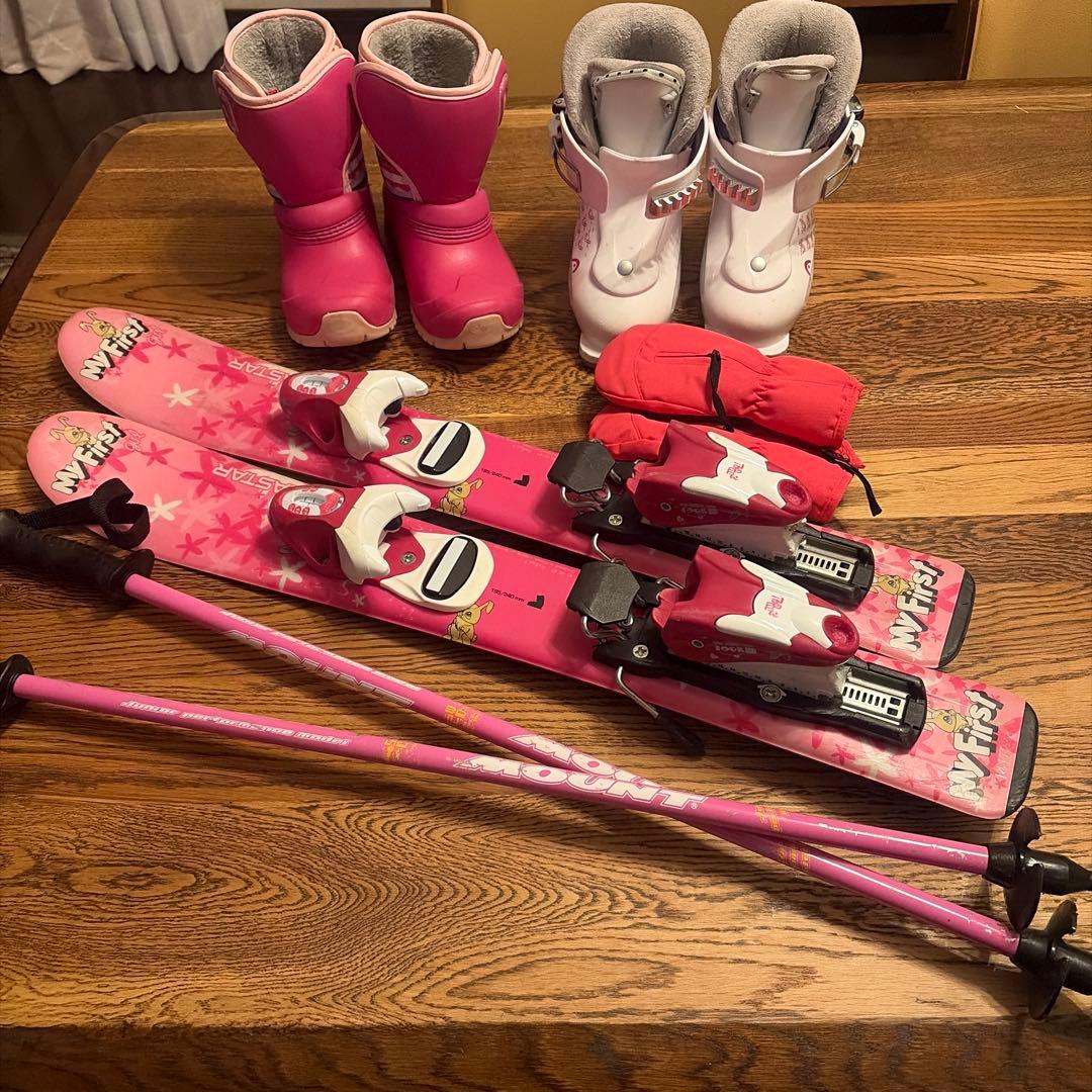 スキーセット 女の子用 15〜16.5cm