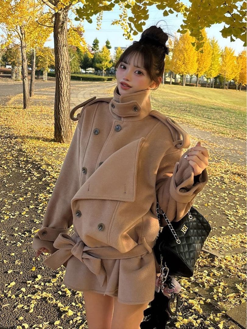 Darich ドロップショルダージャケットコート