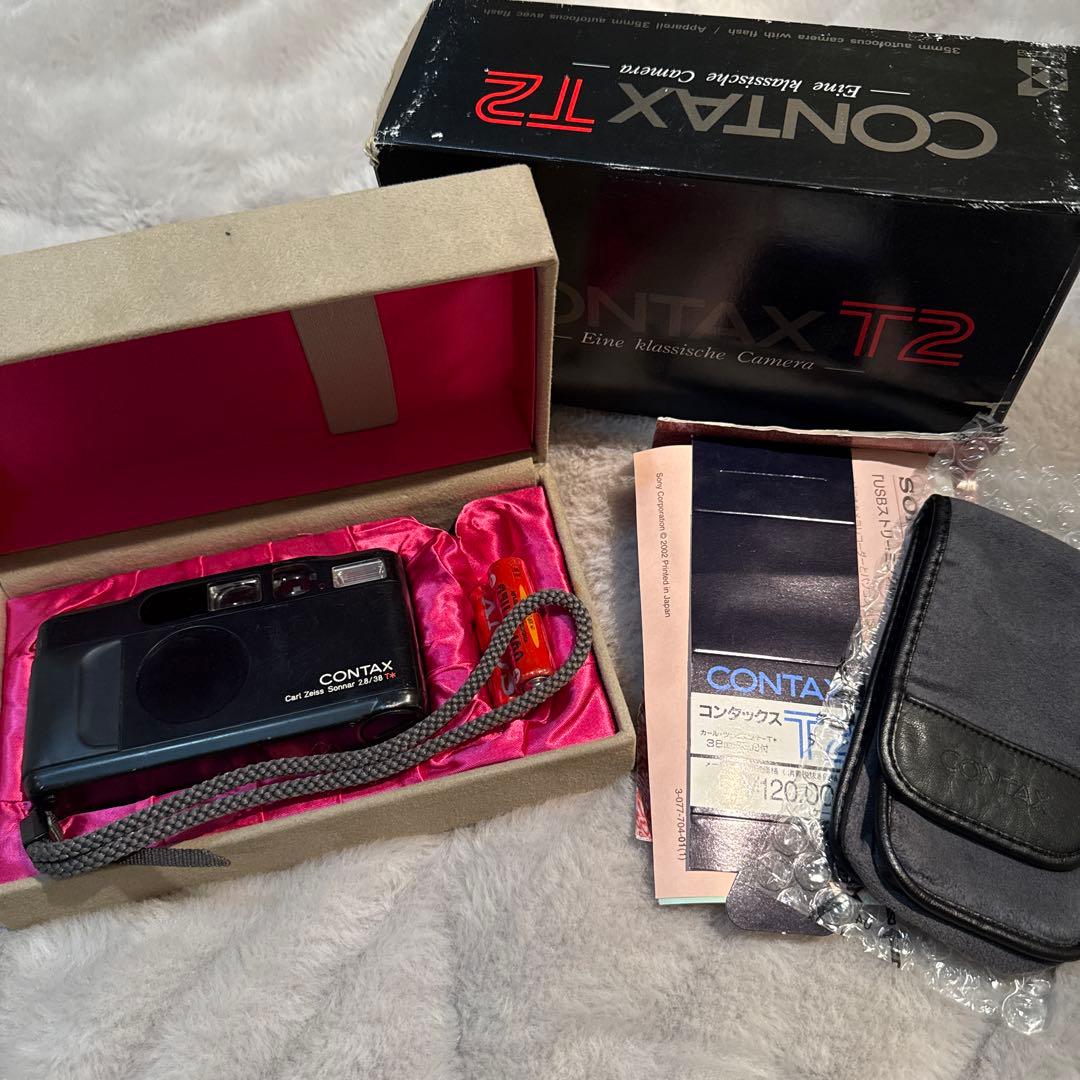 フィルムカメラ CONTAX T2 Carl Zeiss Sonnar 38mm F2.8