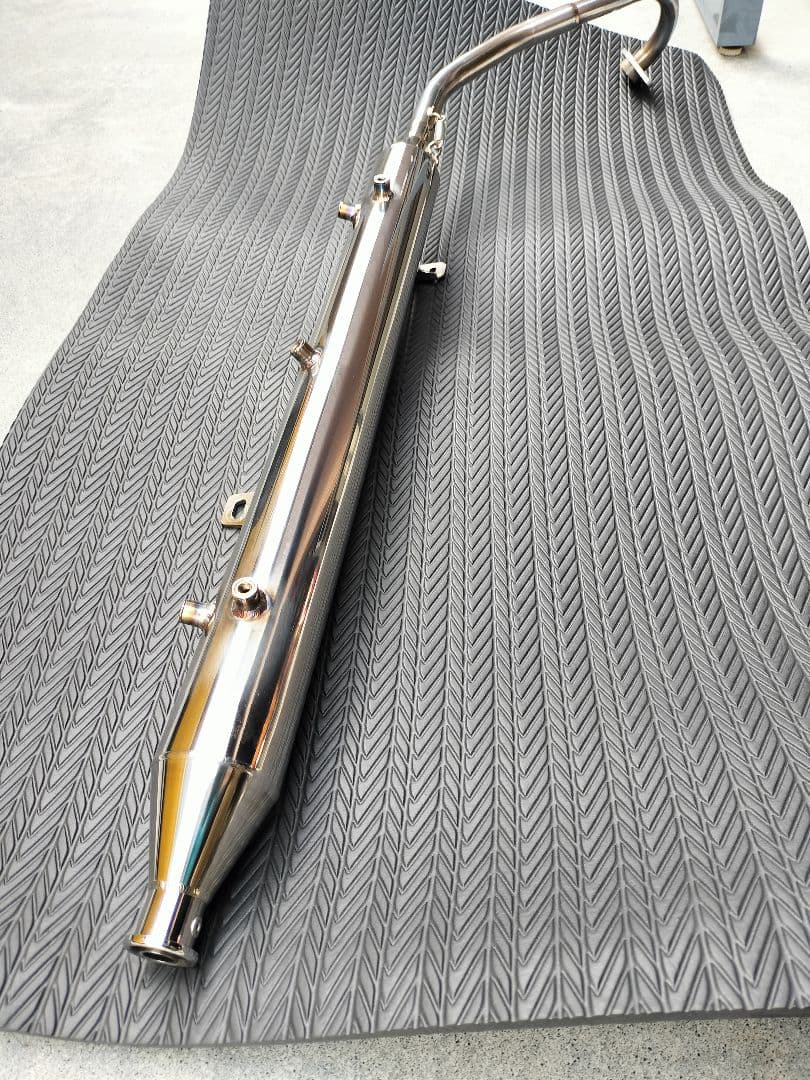 CT110　モノチリンドロ　T4Sステンレスマフラー