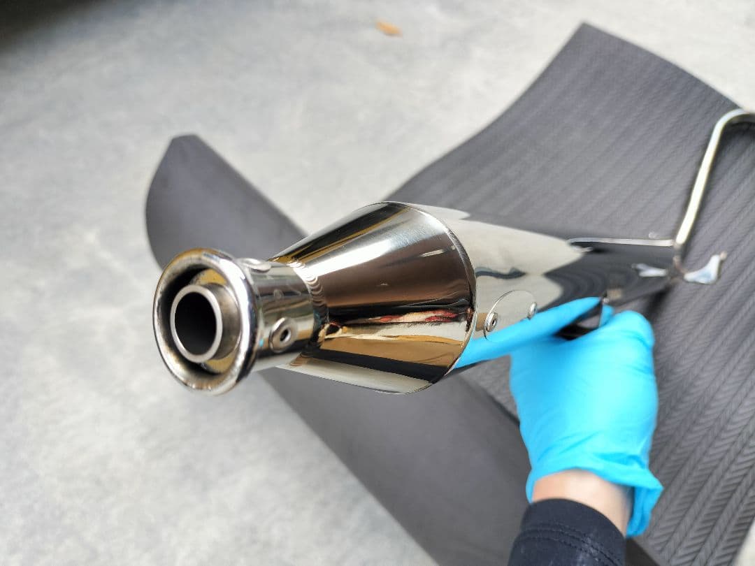 CT110　モノチリンドロ　T4Sステンレスマフラー