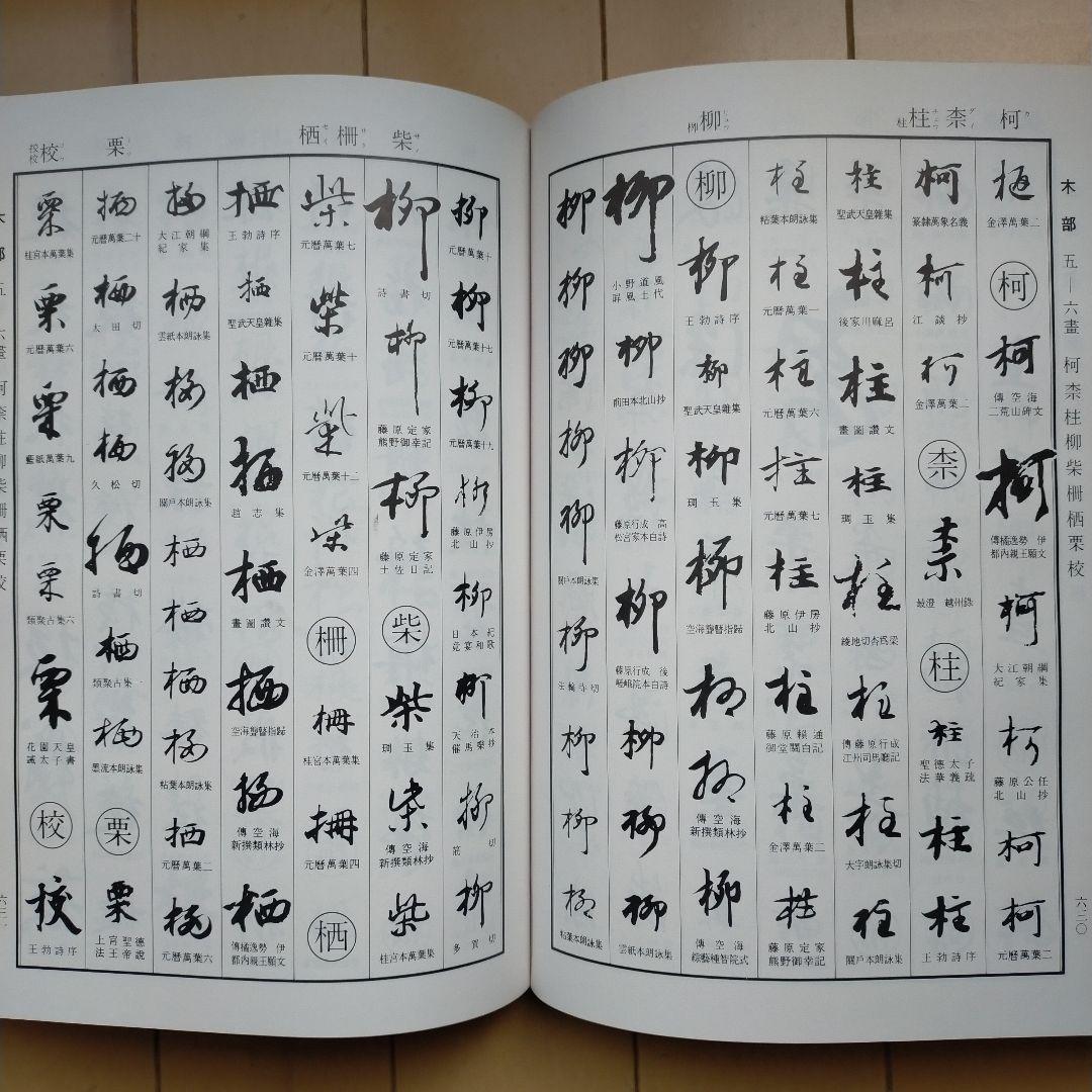 『日本書道大字典』2点セット『かな名跡大字典』、『日本名跡大字典』