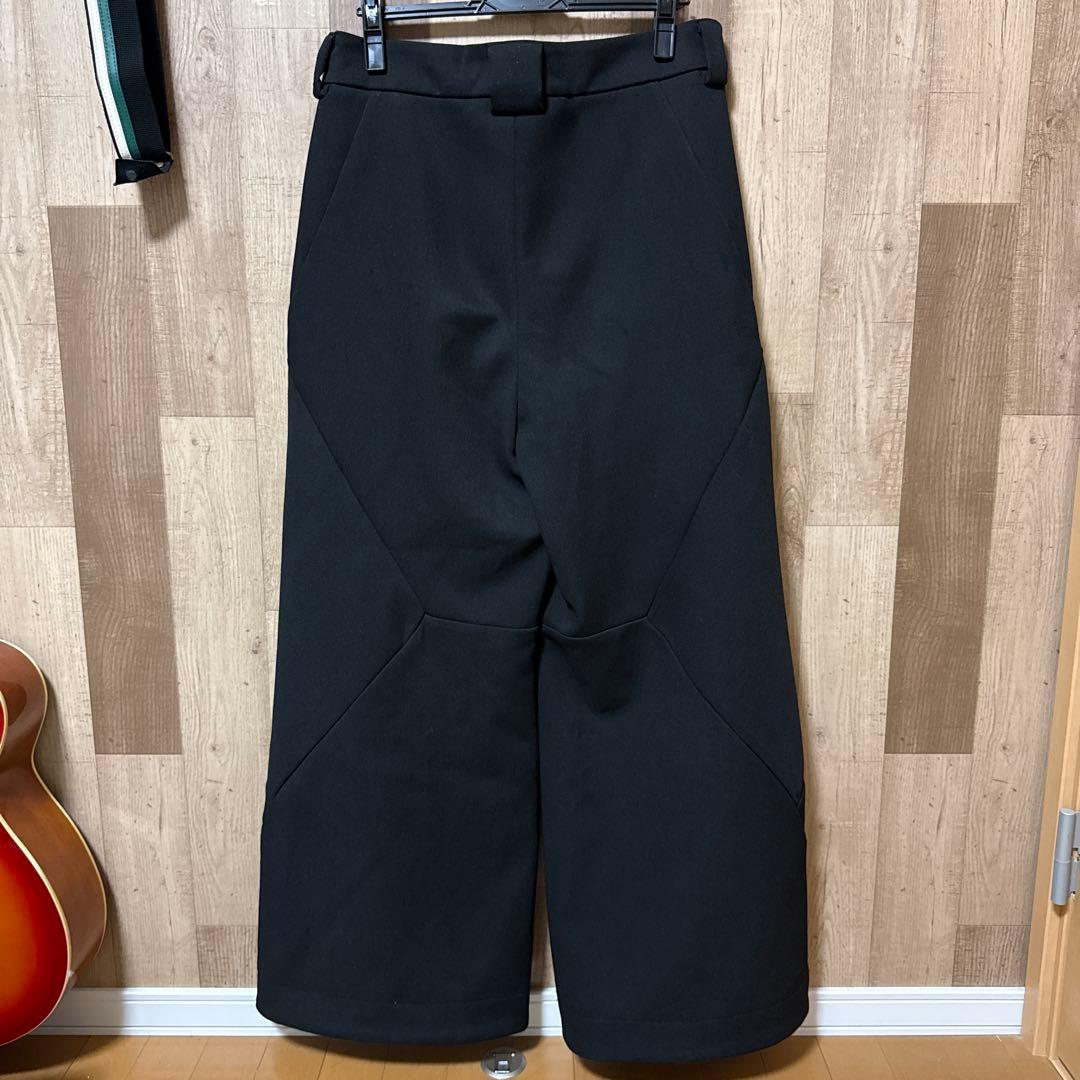 変形ワイドスラックス　XL black